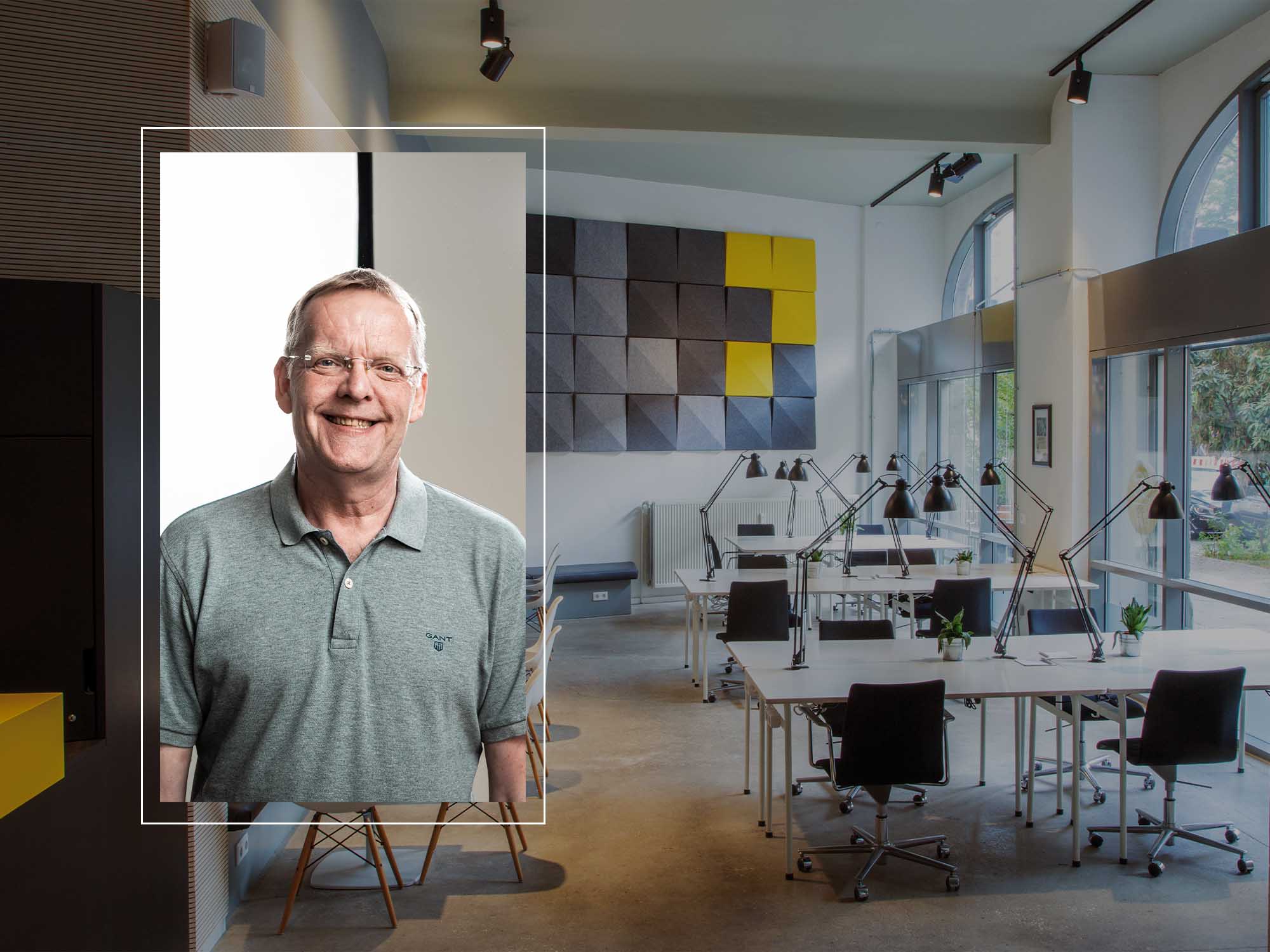 Gründer im Office Club: Arndt Rubart Gründer im Office Club: Arndt Rubart